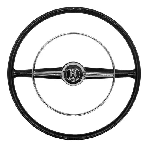 Kombi Steering Wheel Corujinha Owl Ivory White Black 56 To 75