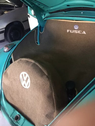 Tapete Porta Mala Fusca-BEETLE ARCOOLED Capa Estepe 78 A 86 Forração Capô