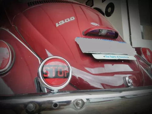 Lanterna Luz Neblina Freio Ré Fusca Stop Brasília Beetle VW