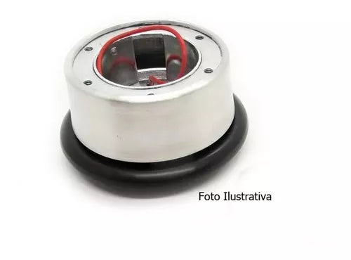 Rosseti Orion Black Steering Wheel Vw Beetle /77 + Hub