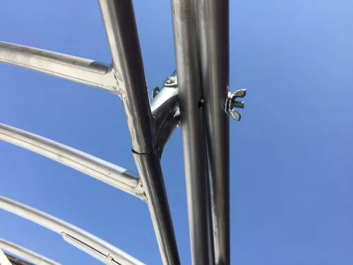 Kombi luggage rack with awning structure