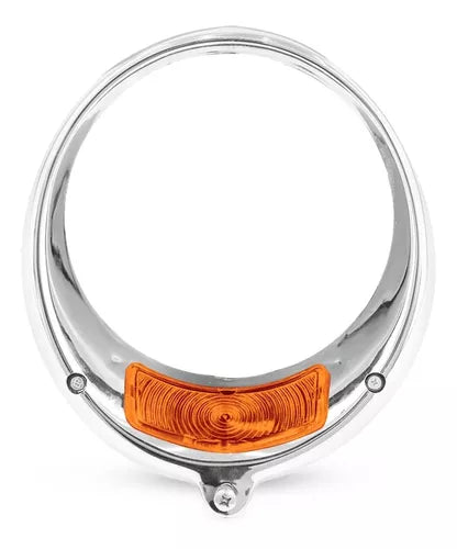 2 Beetle Tremendao Headlight Frame 1963 to 1972 Ambar Lens Frame