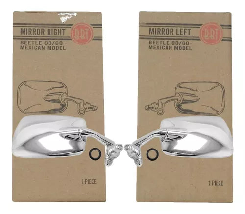 Mexican Beetle Rearview Mirror - Premium - Bbt - Pair AIR COOLED