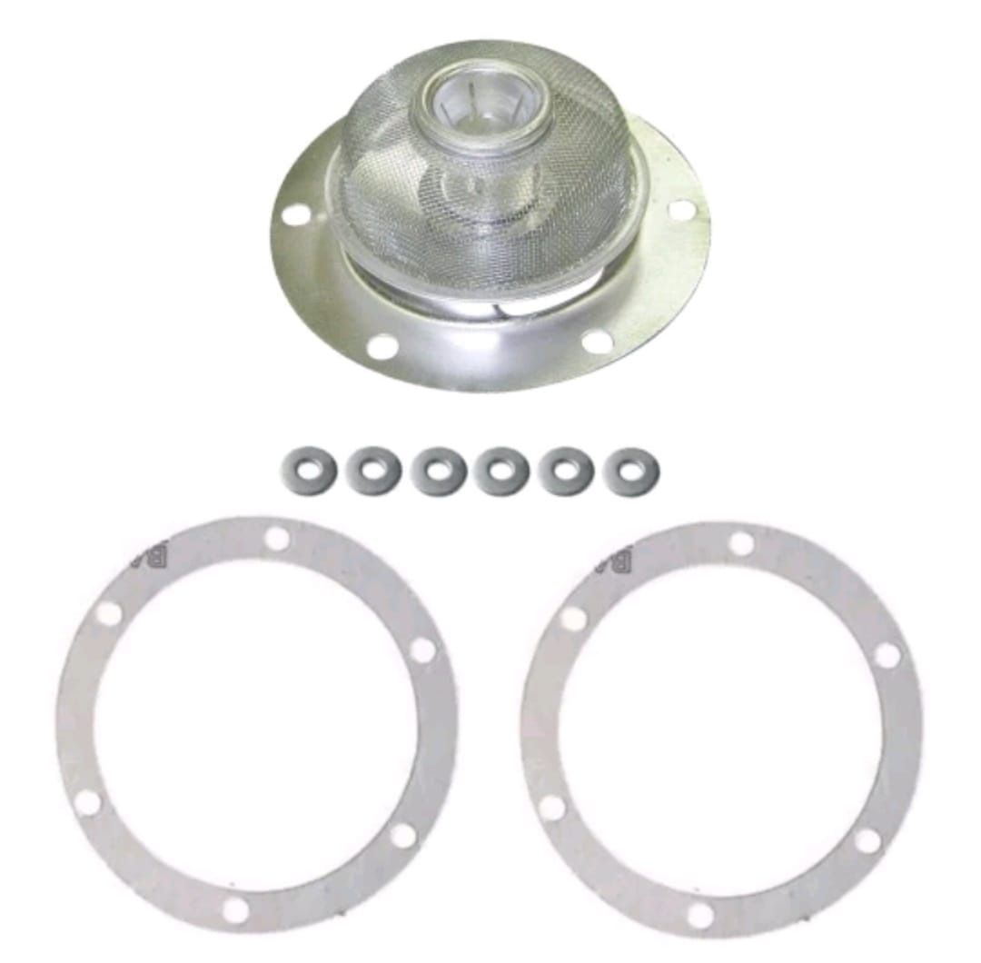 Crankcase Oil Strainer with Gaskets FITS AIR COOLED ENGINES ONLY