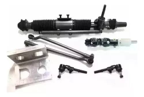 RELIEVED SEMI-HYDRAULIC STEERING BOX KIT FOR OLD BEETLE 1300 ONLY ( base Aluminum) - 1982 to 1996 VW Beetle