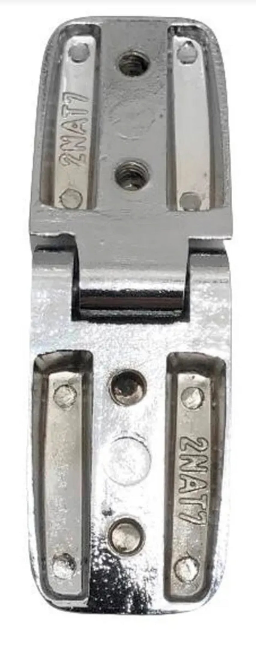 Gurgel and SP2 door hinges - chrome plated