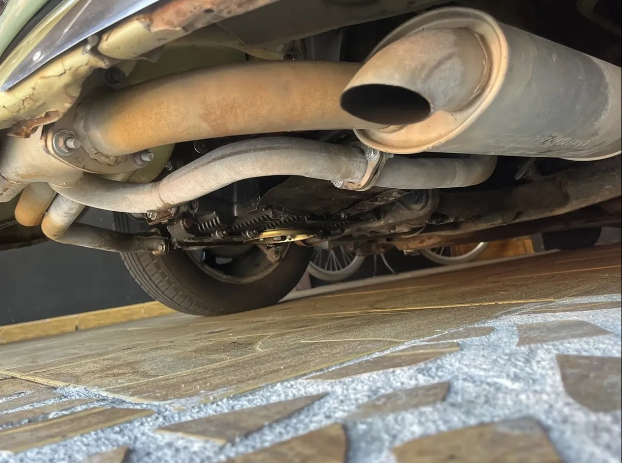 4x1 Sport Exhaust for VW Beetle Itamar, Medium Sound, IDM