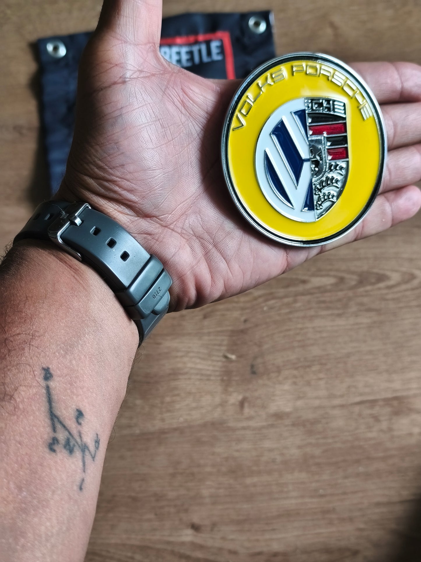 Volkswagen, Emblema Badge Volkswagen Porsche VW linha ARCOOLED