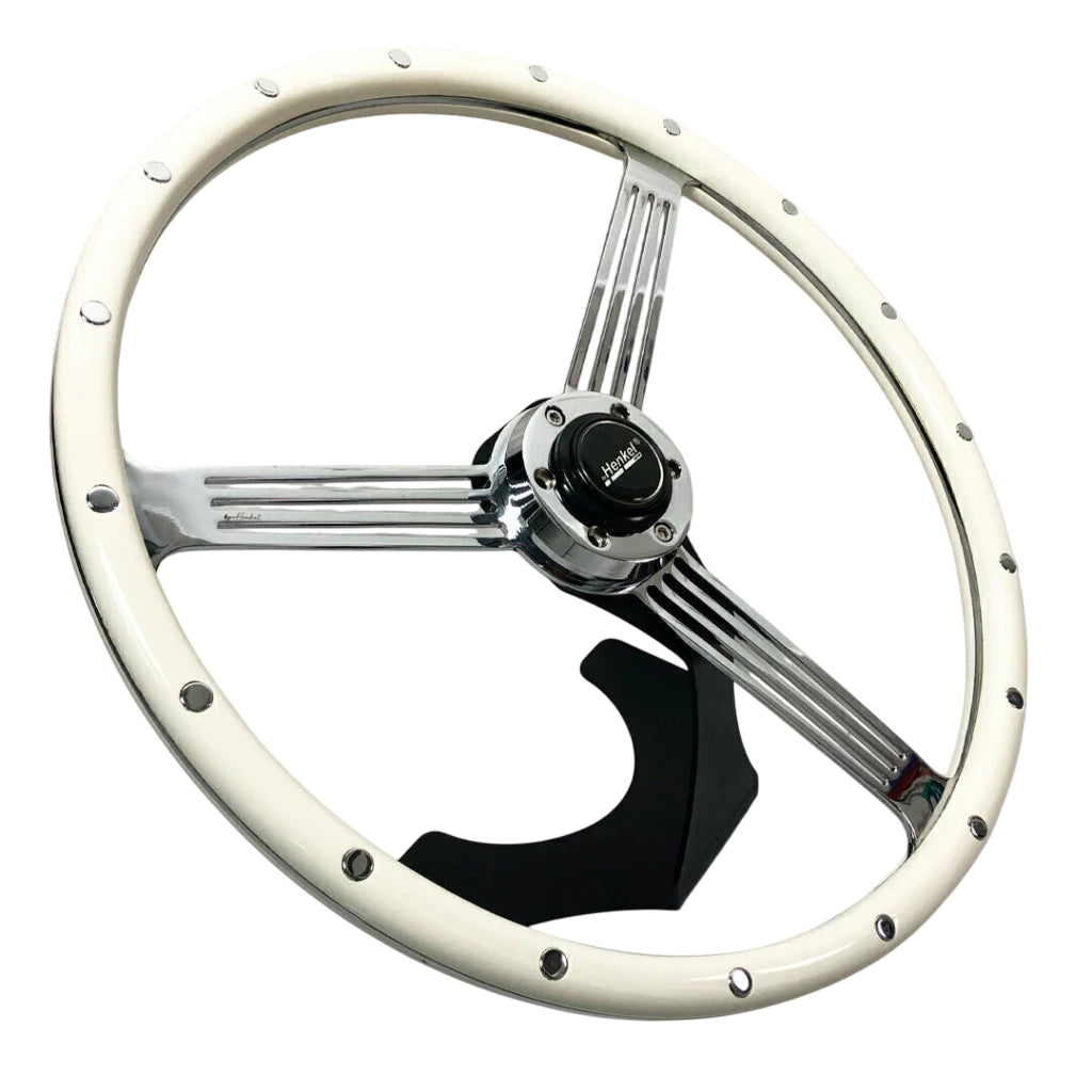 Steering wheel by Henkel BJ.420 - 18P (Chrome)