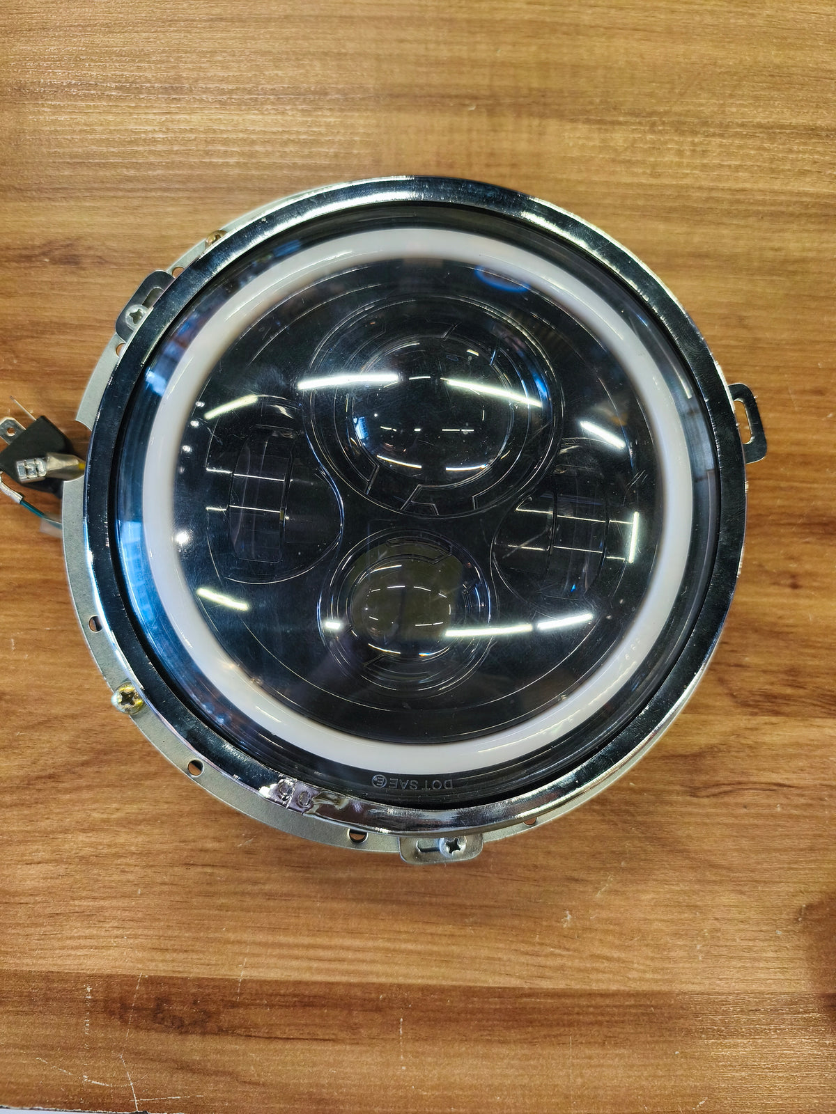 "Bullseye" Headlight for Beetle (up to 1962) / Kombi (up to 1975) with LED Unit – Pair