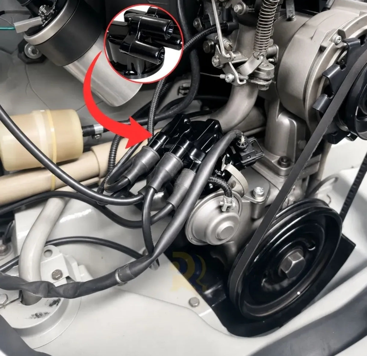 Elba / Beetle Distributor Cap - Air-cooled Engines only