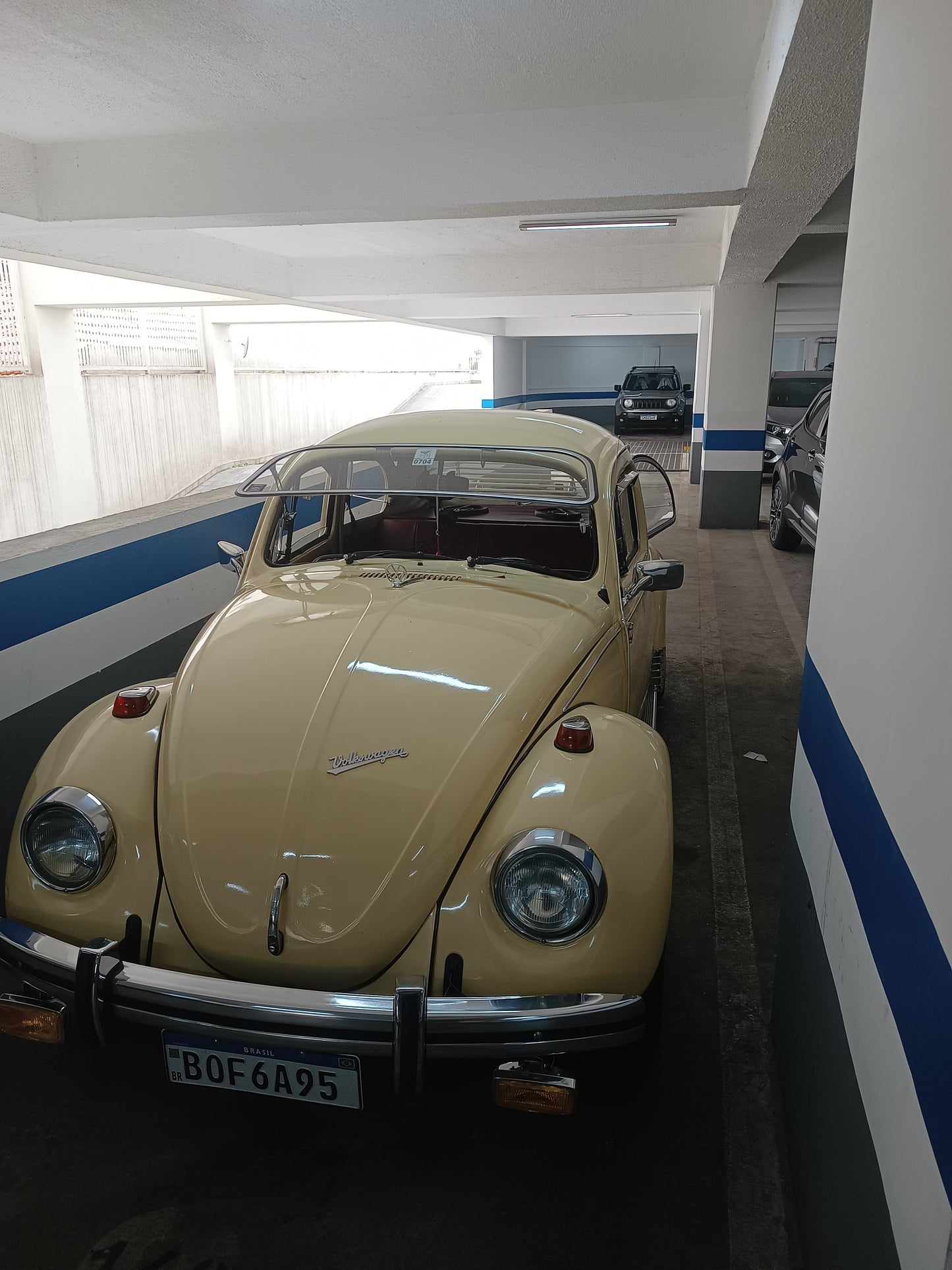 VW Bug Front Safari Window Beetle 1966-1973 (without GLASS)