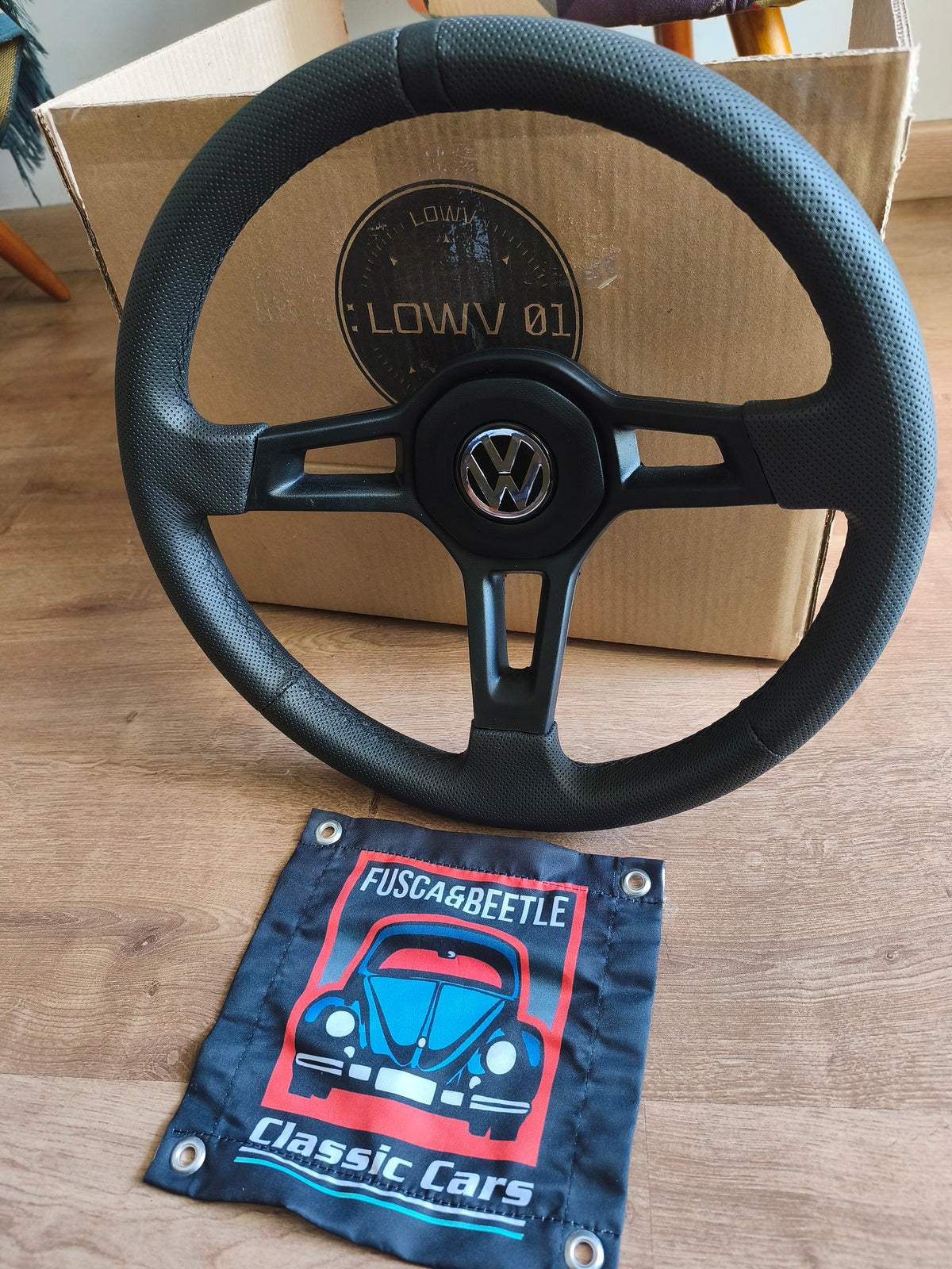 Steering wheel Volkswagen Beetle - Jay Matte lowv