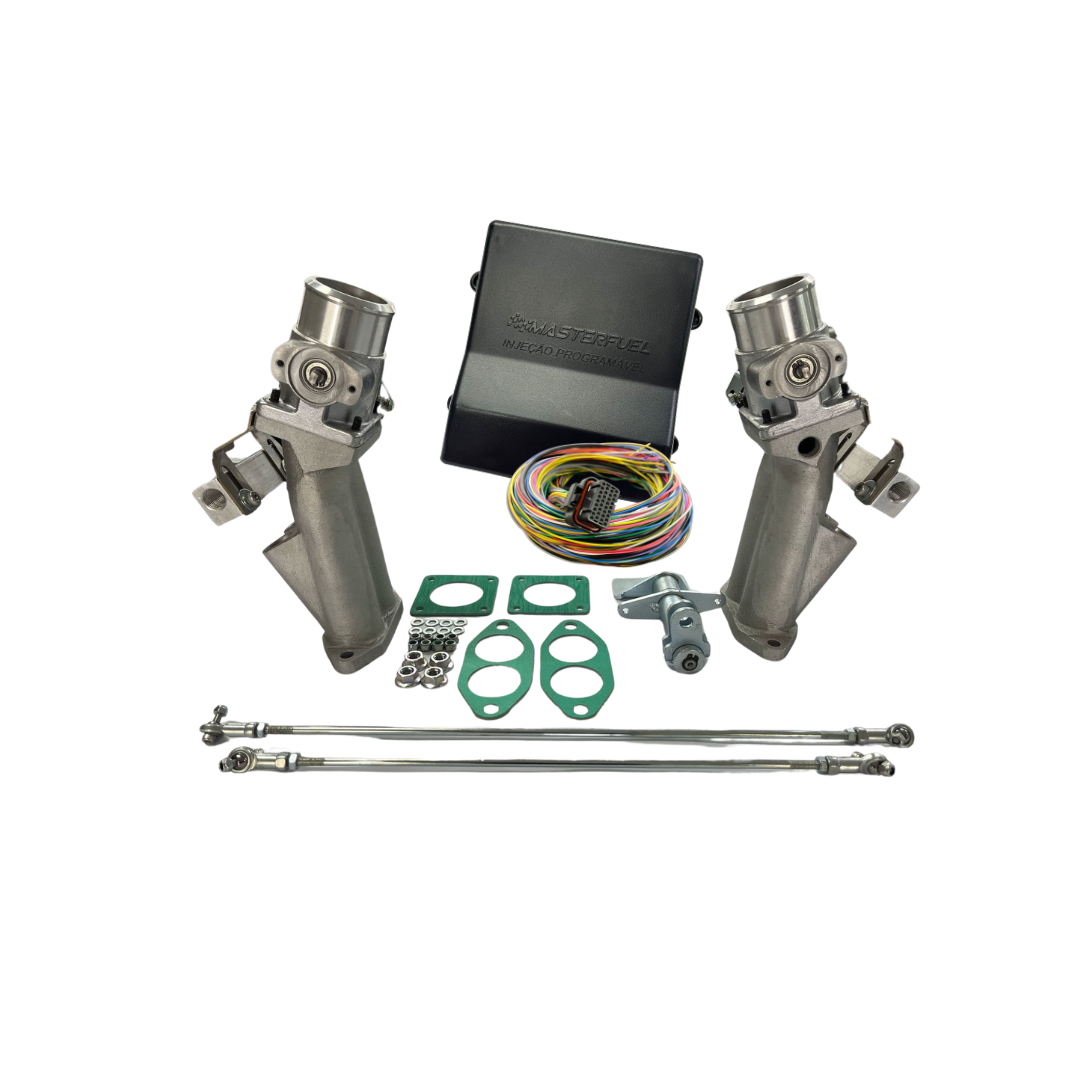 40mm Dual-Throttle Body Kit + Programmable ECU