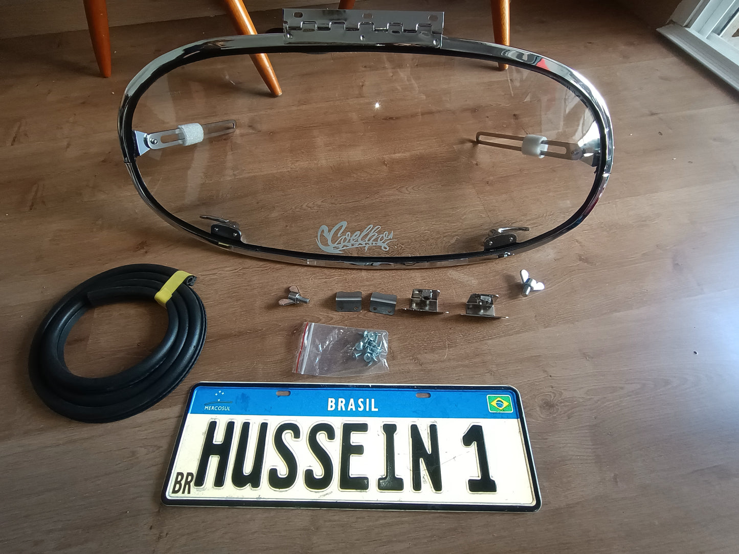 Safari Rear Window Beetle OVAL ONLY