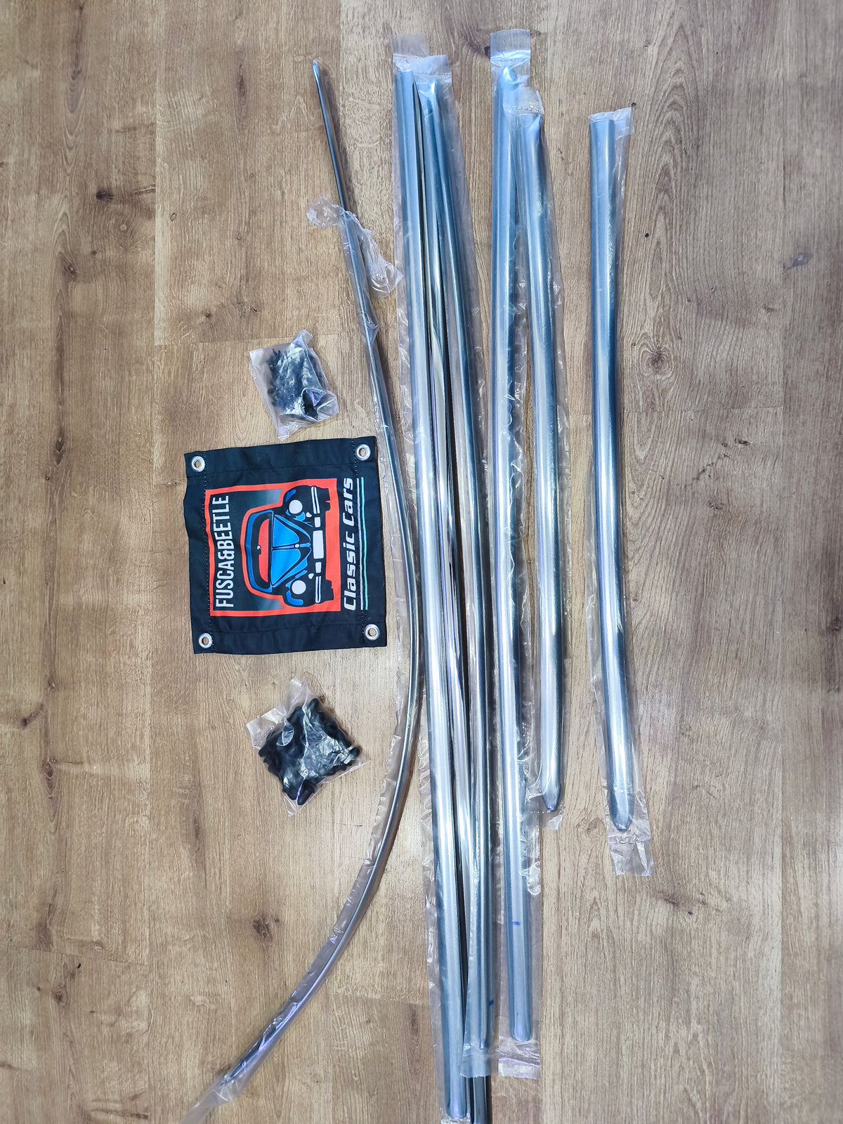 Beetle Stainless Steel Trim Set - Wide Model VW AR-COOLED