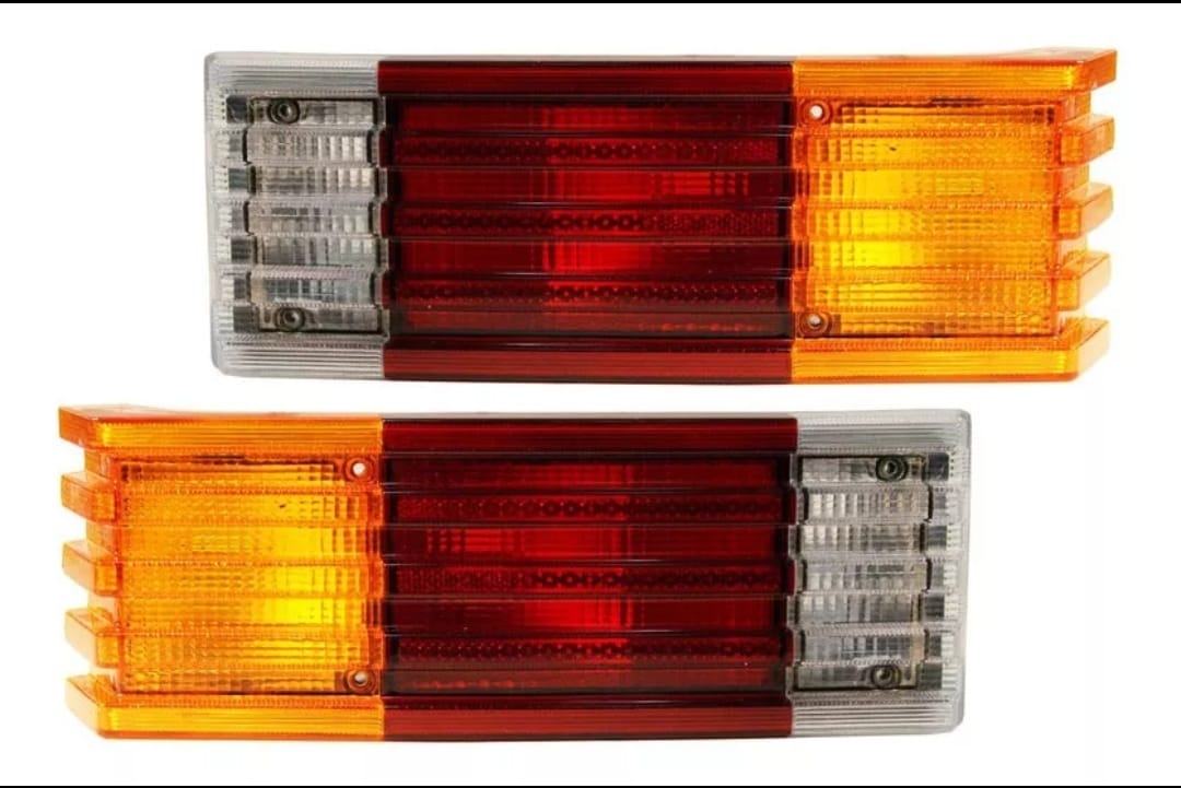 Par Lanternas Brasília marca fort luz modelo 1980