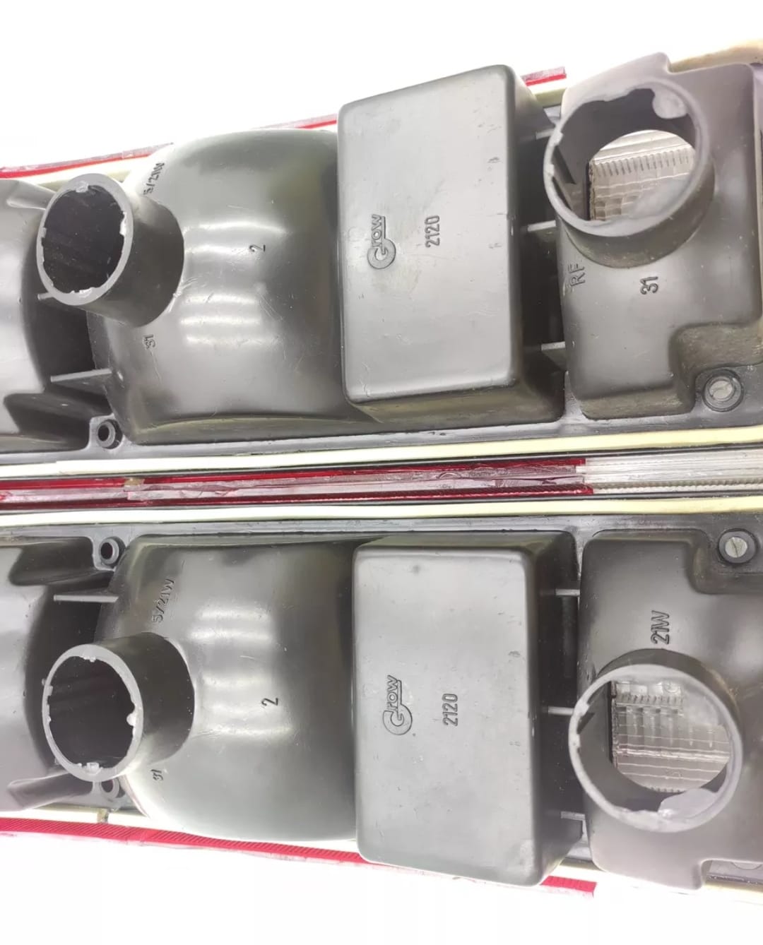 Par lanternas acrílico original marca Grow Brasília 73 a 85