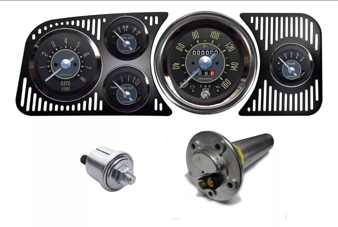 Beetle 1300 & RPM panel and fuel and oil pressure float, with complete grille