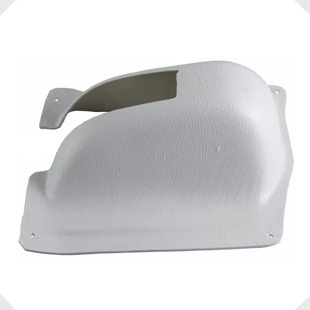 Pair of Rear Hatch Hinge Covers for Brasilia 73 Variant White