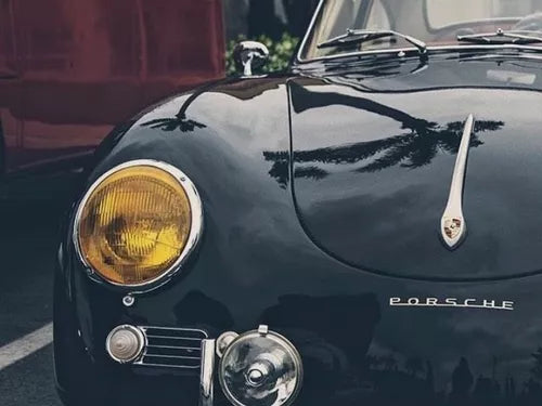 Porsche , Emblema Grade Da Buzina Speedster 356 ( Par )