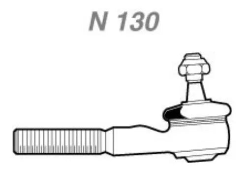 Kit Terminal Direção Fusca Fuscão Nakata VW linha ARCOOLED 1300