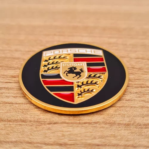 Porsche, Emblema Botão De Buzina (40 Mm