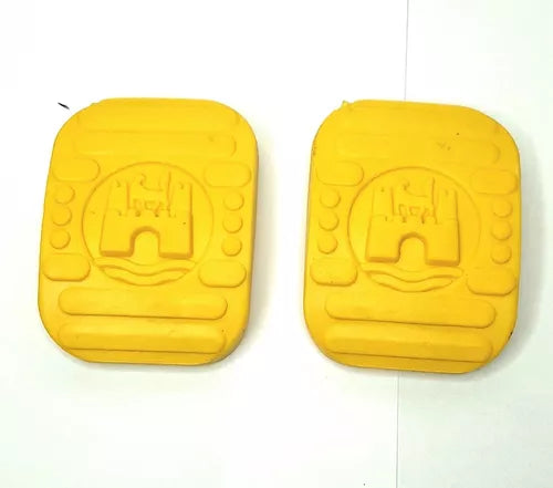 Kit Capa Pedal Fusca Ate 1976 Amarelo Vw AIR COOLED