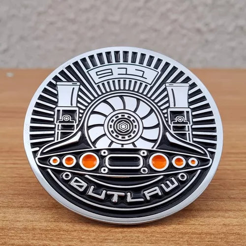 Porsche, Emblema Badge Porsche Outlaw 911 Gedow linha VW ARCOOLED Beetle-Karmann