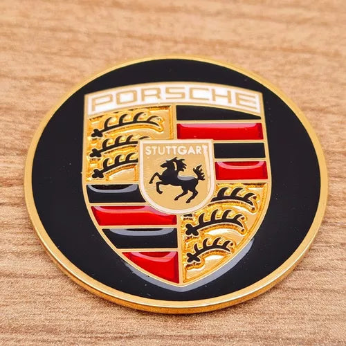 Porsche, Emblema Botão De Buzina (40 Mm