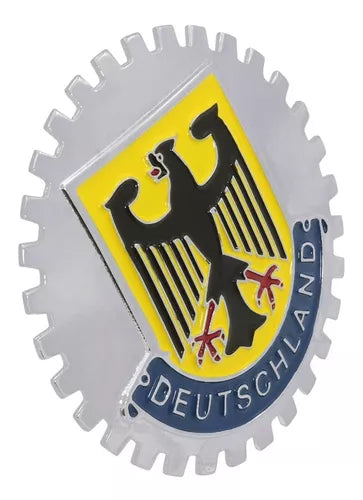 Emblema Acessório Águia Deutschland Fusca Kombi Alemanha Vw ARCOOLED