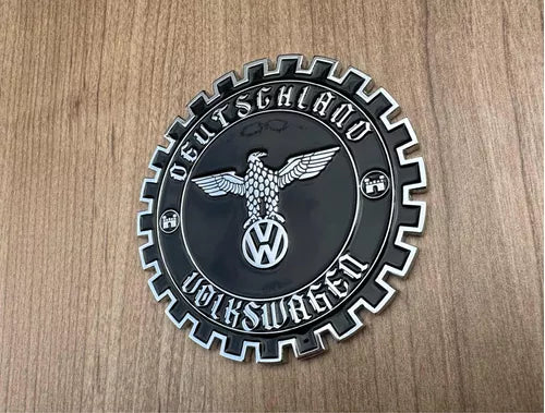 Emblema Acessório Águia Deutschland Fusca Kombi Alemanha Vw ARCOOLED