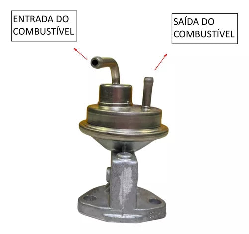 Bomba Combustível Alcool Gasolina Fusca 1300 1500 1600 Novo LINHA VW ARCOOLED