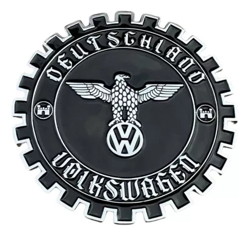 Emblema Acessório Águia Deutschland Fusca Kombi Alemanha Vw ARCOOLED