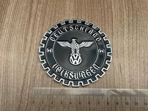 Emblema Acessório Águia Deutschland Fusca Kombi Alemanha Vw ARCOOLED