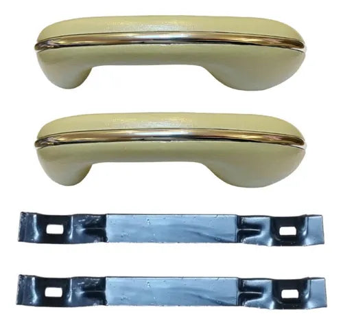 Door Arm Rest Handle for Beetle Up to 1973 Caramel Pair