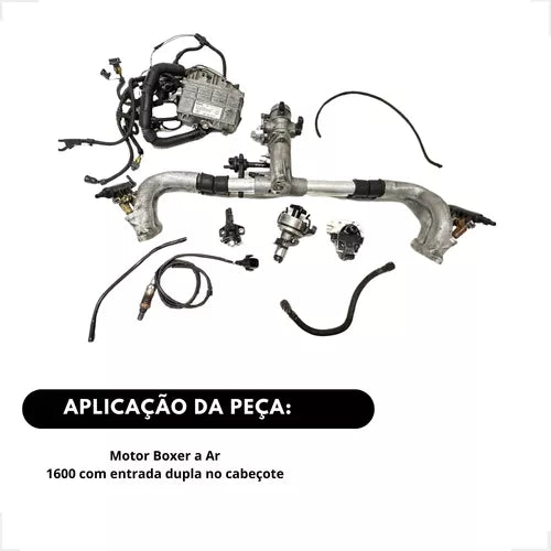 Kit de Injeção completo para motores Vw a ar 1.600cc ( TODOS COM LATARIA ALTA )