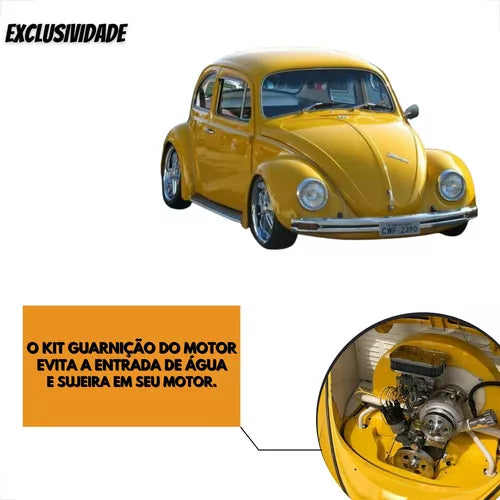 Borracha Guarnição Motor Curva/reta Fusca Padrão Original linha VW AIRCOOLED