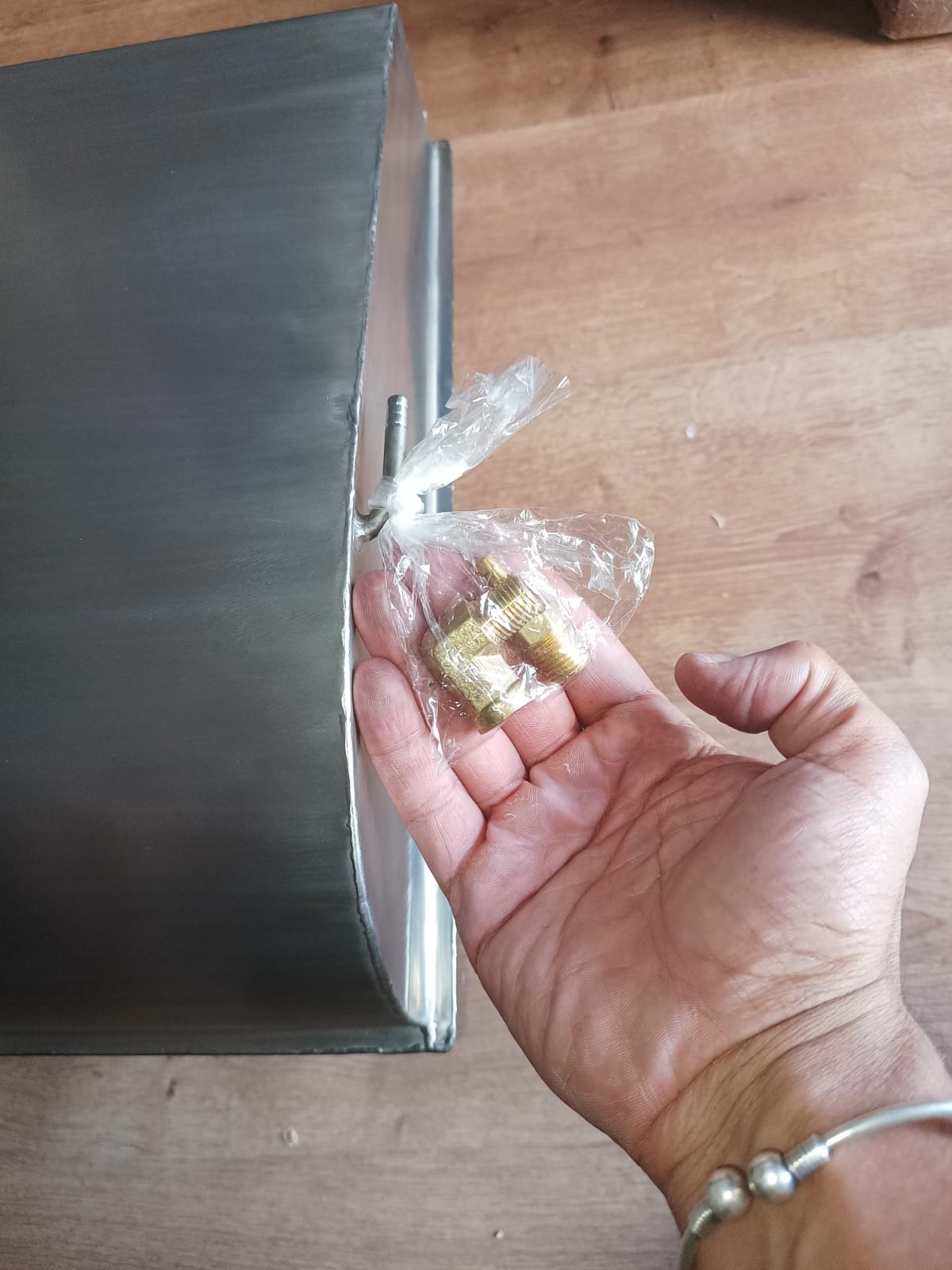 STAINLESS STEEL TANK BEETLE AIR COOLED 45 LITROS