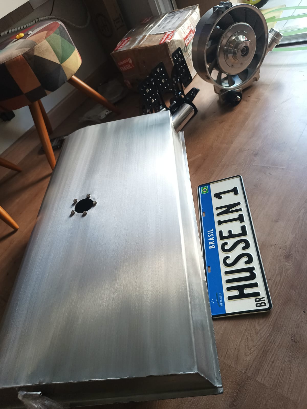 STAINLESS STEEL TANK BEETLE AIR COOLED 45 LITROS