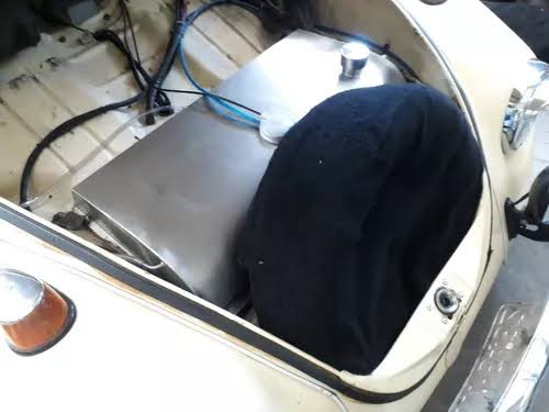 STAINLESS STEEL TANK BEETLE AIR COOLED 45 LITROS