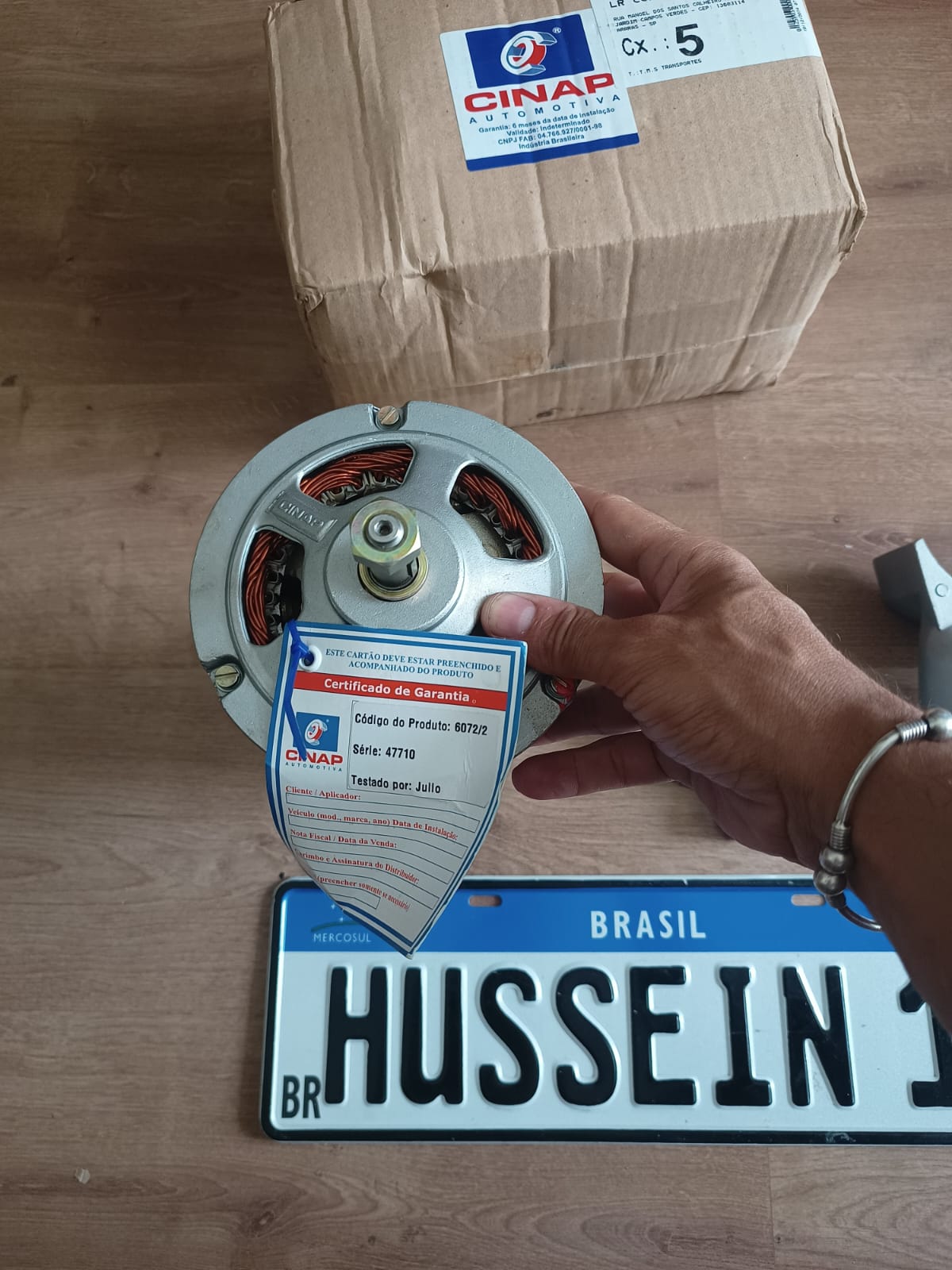 Beetle Kombi Brasilia Alternator Kit Cinap 55amp AIR COOLED ENGINES ONLY (NEW)