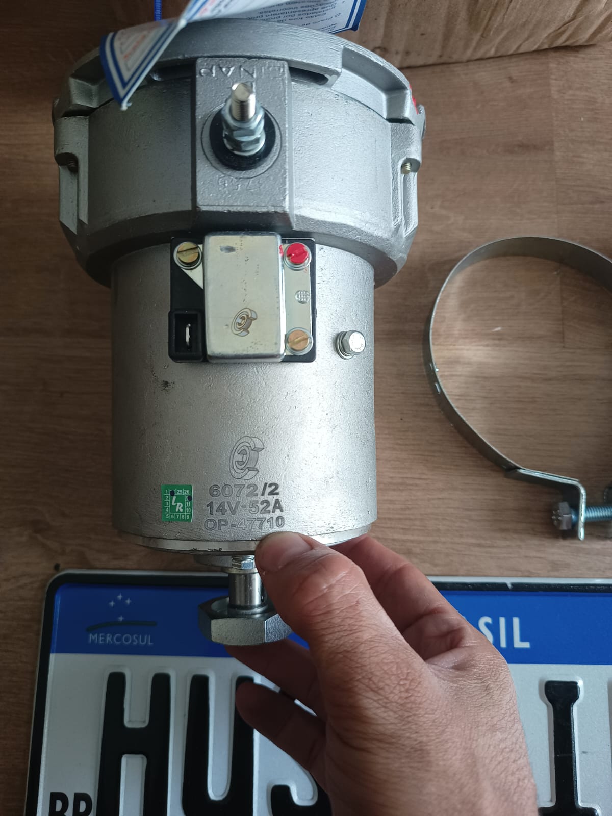 Beetle Kombi Brasilia Alternator Kit Cinap 55amp AIR COOLED ENGINES ONLY (NEW)