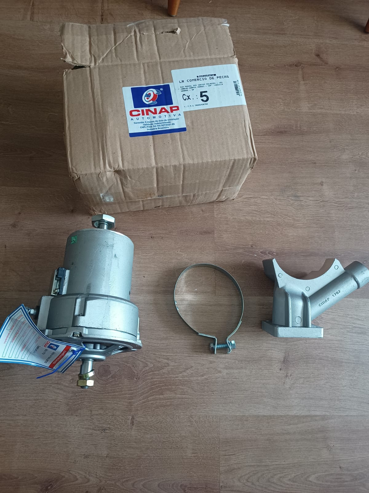 Beetle Kombi Brasilia Alternator Kit Cinap 55amp AIR COOLED ENGINES ONLY (NEW)