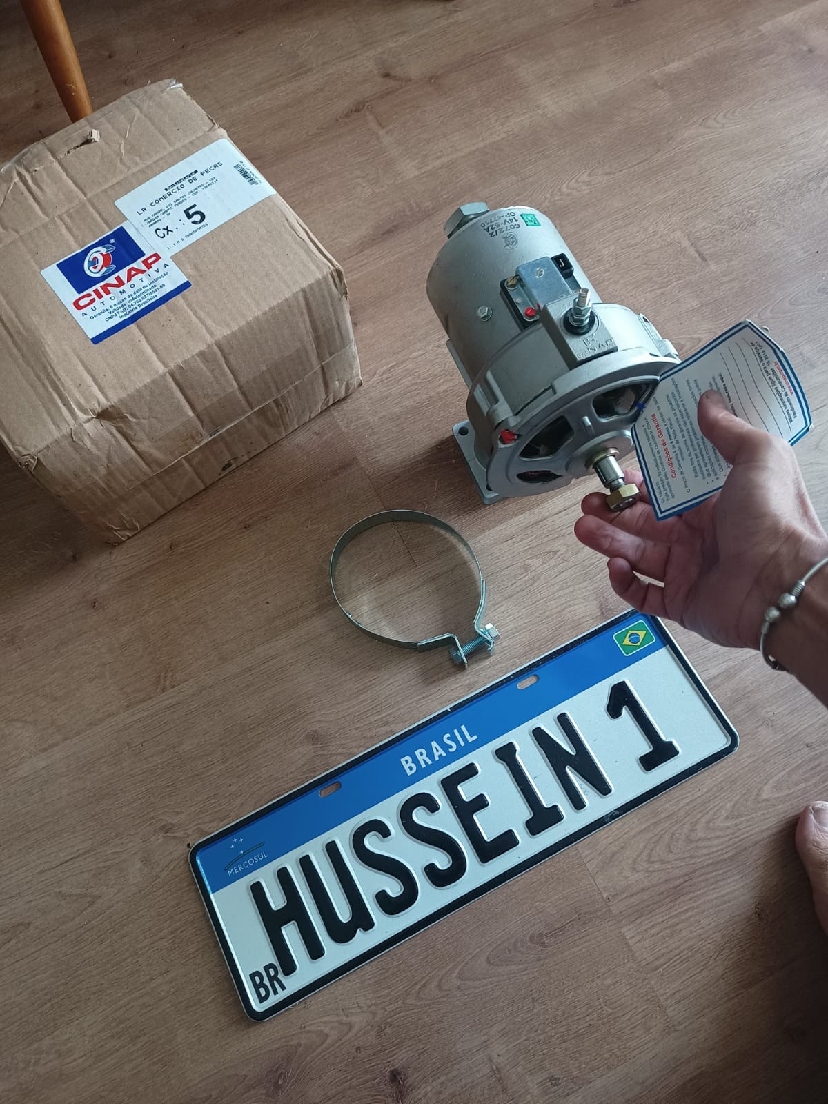 Beetle Kombi Brasilia Alternator Kit Cinap 55amp AIR COOLED ENGINES ONLY (NEW)