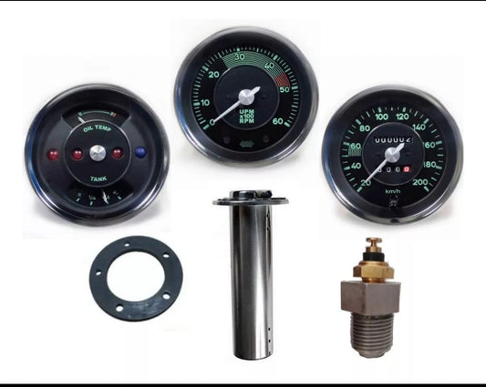 Porsche 356 speedometer kit;