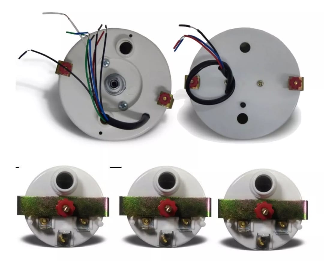 Complete panel with speed 200km and RPM and battery voltage and fuel float