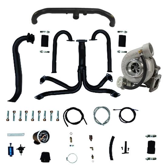 KIT TURBO VW FUSCA DUPLA CARBURAÇÃO - T2