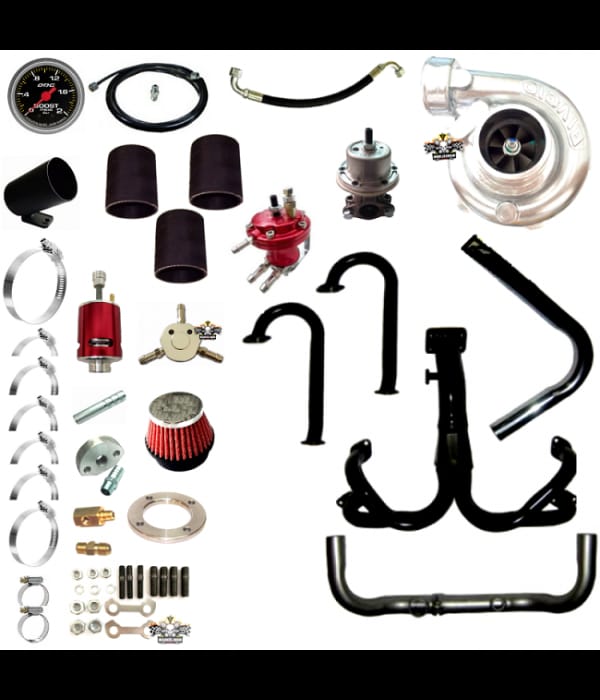 KIT TURBO VW FUSCA DUPLA CARBURAÇÃO - T2