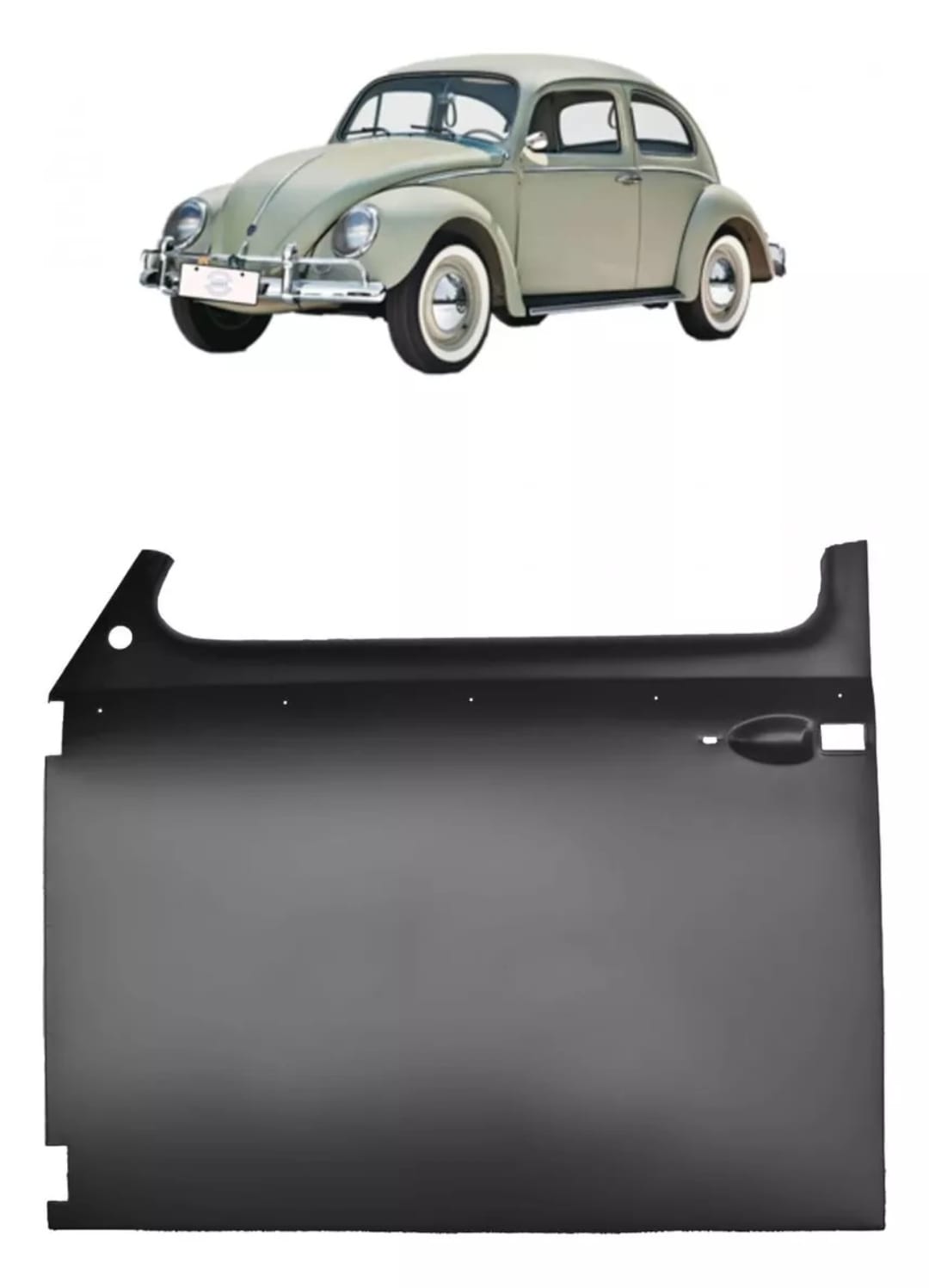 Folha porta Beetle 1952 a 1960